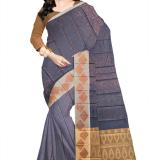 Soft Cotton  Saree New ( Myrun Dark  )