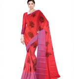 :   Woven  Soft  soft  Cotton  Saree New ( Red  )