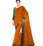 Woven  Soft  soft  Cotton  Saree New ( Oreng Stone )