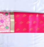 :      KOTHARI Self Design Bandhani Organza Saree  (Pink)