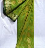 GREEN Party Sari  MAHARASHTRA Special