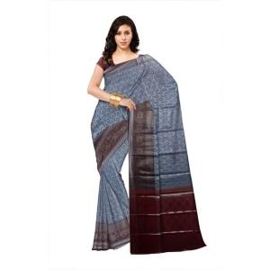 : Zari Silk Cotton Banarasi Sari