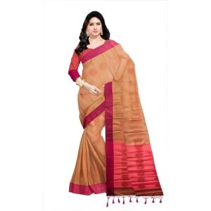 : Zari Silk Cotton Banarasi Saree