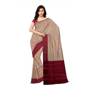 :  Fix color  Soft Cotton  Saree New ( Myrun Dark  )