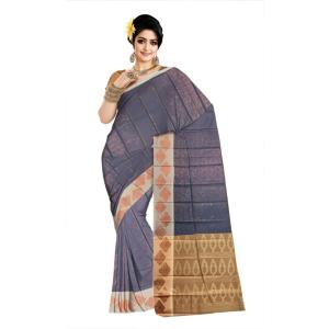 Soft Cotton  Saree New ( Myrun Dark  )