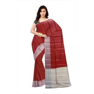 Art Silk Woven Design Banarasi Saree