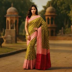 Banarasi Rich Pallu Silk Saree