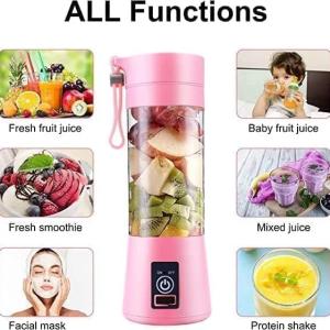 Blender with Built-In Jar Juice Mixer Bottle