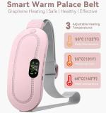 Portable Cordless Heating Pad, Warming Belt Massager