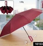 Portable Windproof Travel Umbrella Compact And Durable For Rain And Sun