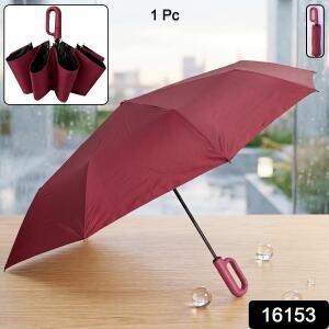 Portable Windproof Travel Umbrella Compact And Durable For Rain And Sun