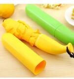 Stylish Banana Shaped Mini Foldable Umbrella