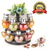 Multipurpose Revolving Plastic Spice Rack Set