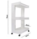 Plastic Serving Trolley Kitchen Bar Cart For Bar Living Room