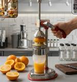 Heavy Duty Manual Hand Press Juicer Machine (1 Set)