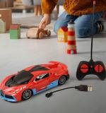 High-speed Rc Sports Car With Spray Exhaust Effect (1 Set)