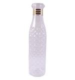 Premium Designer Transparent Water Bottle Set (6 Pc Set 1000 Ml Approx)
