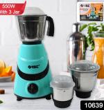 Orbit Mixer Grinder With 3 Stainless Steel Jars - 550w