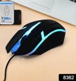 Computer Laptop Usb Wired Optical Mouse (1 Pc)