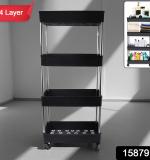 Movable Storage Rack Trolley