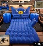 Inflatable Car Bed Set With Lion Head Pillow And Cushions For Comfortable Travel Sleeping (1 Set)
