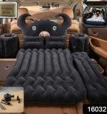 Car Air Mattress With Black Monster Pillow And Cushions For Kids And Adults (1 Set)