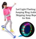 Led Light Flashing Jumping Ring Ankle Skipping Jump Rope For Kids