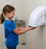Electric Wall Mounted Automatic Sensor Hand Dryer (1 Pc)