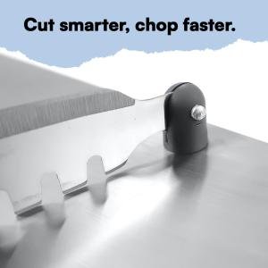 Supermom Stainless Steel Multifunctional Cut Chop Vegetable Slicer Tool (1 Pc)