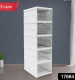 Stackable Multifunctional Storage For Clothes Foldable Drawer