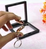 Nail Clipper Keychain With 3d Floating Frame Display Case (1 Set)