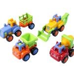 Funwoods Construction Vehicle Toy Set For Kids (4 Pc)