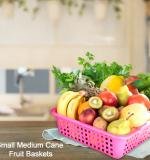 Plastic Medium Size Cane Fruit Baskets