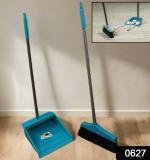 Long Handle Dustpan And Brush 2 Piece Set For Sweeping Cleaning Home Office