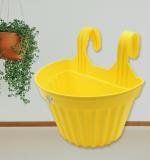 Multicolor Hanging Plastic Planters Orchid Relling For Plantation Planters For Balcony And Home Gardening Indoor Outdoor (1 Pc )