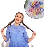Mini Hair Ties Mini Hairlines Mini Hairbands (30 Pcs Set)