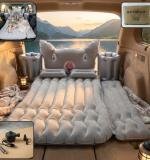 Portable Car Air Mattress Set With Pig Pillow And Cushions For Travel Comfort (1 Set)