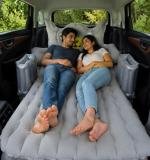 Car Air Mattress Bed Set Inflatable Travel Bed With Pillow Cushions Air Pump