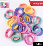 Mini Hair Ties Mini Hairlines Mini Hairbands (30 Pcs Set)