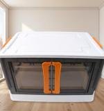 Plastic Folding Wardrobe Storage Organizer (1 Layer 1 Pc)