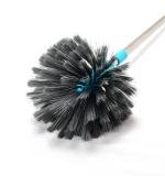 Cobweb Brush With Stainless Steel Strong Long Extendable Handle For Dusting Ceiling Cobweb