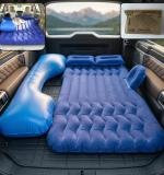Portable Car Air Mattress Bed Set With Pump Pillows Inflatable (Dark Blue)