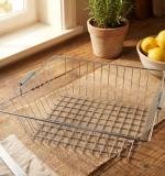Multipurpose Stainless Steel Kitchen Sink Basket (1 Pc 12x15 Inch)