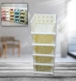 5 Layer Stackable Multifunctional Storagefor Clothes Foldable Drawer