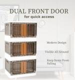 Plastic Folding Wardrobe Storage Organizer (1 Layer 1 Pc)