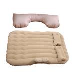 Car Air Mattress Bed Set With Inflatable Cushions And Pump -1 Set (Mix Design)