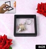 Nail Clipper Keychain With 3d Floating Frame Display Case (1 Set)