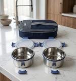 Ganesh Neo Twin 300 Stainless Steel Lunch Box Set (1 Set)