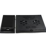 1229 Laptop Stand Suitable Portable Foldable Compatible With Macbook Notebook Tablet Tray Desk Table Book With Free Phone Stand