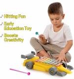 Musical Car Piano Xylophone Toy Plastic Car Xylophone (1 Set)